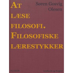At læse filosofi. Filosofiske lærestykker