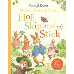 Peter Rabbit Hop, Skip, Stick Sticker Activity
