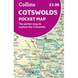 Cotswolds Pocket Map: The Perfect Way to Explore the Cotswolds