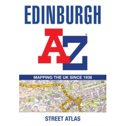 Edinburgh A-Z Street Atlas: Accurate Street Map for Easy Navigation
