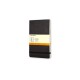 Moleskine Soft Cover Pocket Ruled Reporter Notebook: Black