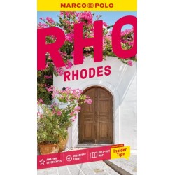 Rhodes Marco Polo Pocket Travel Guide - with pull out map