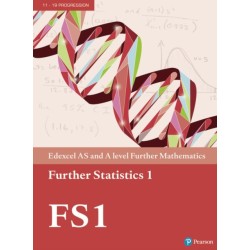 Pearson Edexcel AS and A level Further Mathematics Further Statistics 1 Textbook + e-book