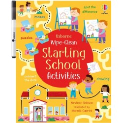 Wipe-Clean Starting School Activities