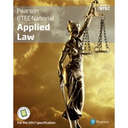 BTEC National Applied Law student book + Active book: For the 2017 specifications