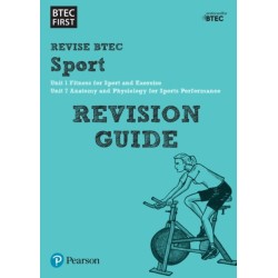Pearson REVISE BTEC First in Sport Revision Guide inc online edition - for 2026, 2027 exams: for home learning, 2022 and 2023 assessments and exams