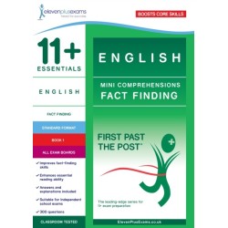 11+ Essentials English: Mini-Comprehensions Fact-Finding Book 2