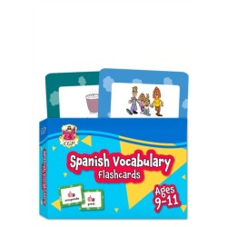 Spanish Vocabulary Flashcards for Ages 9-11 (with Free Online Audio)