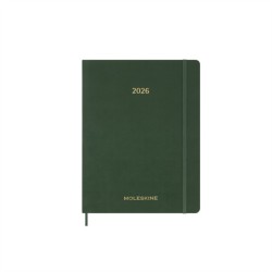 Moleskine 2026 13-Month Essential XXL Weekly Vertical Planner: Myrtle Green