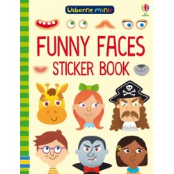 Funny Faces Sticker Book