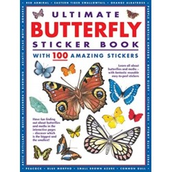 Ultimate Butterfly Sticker Book: with 100 amazing stickers