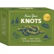 Know Your Knots: Learn the best knots for outdoor adventures - 30 cards and 2 ropes