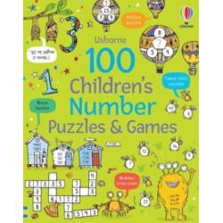 100 Children's Number Puzzles and Games