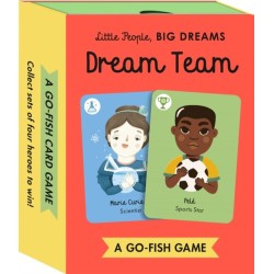 Little People, BIG DREAMS Card Game: Dream Team: A Go-Fish Card Game