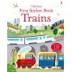 First Sticker Book Trains