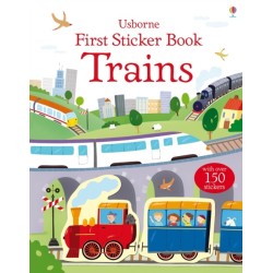 First Sticker Book Trains