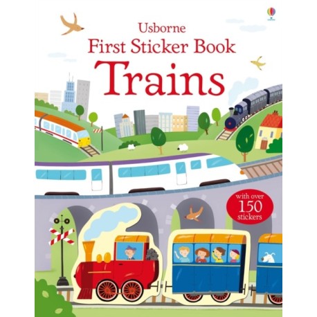 First Sticker Book Trains