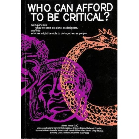 Who can afford to be critical?