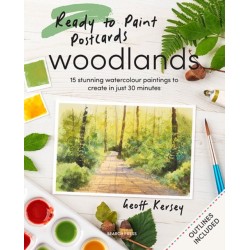 Ready to Paint Postcards: Woodlands: 15 Stunning Watercolour Paintings to Create in Just 30 Minutes