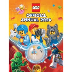 LEGO® Books: Official Annual 2024 (with gamer LEGO® minifigure)