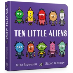 Ten Little Aliens Board Book