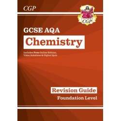 New GCSE Chemistry AQA Foundation Revision Guide with CGP RevisionHub