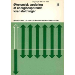 Anvisning 132: Økonomisk vurdering af energibesparende foranst