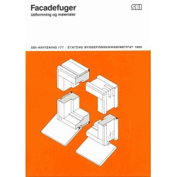 Anvisning 177: Facadefuger: Udformning og materialer