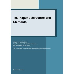 The paper's structure and elements