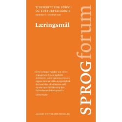 Sprogforum 61: Læringsmål