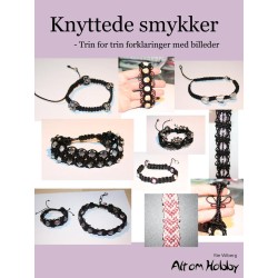 Knyttede smykker - Trin for trin forklaringer med billeder