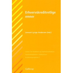 Erhvervskreditretlige emner