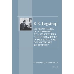 En fremstilling og vurdering af Max Schelers ‘Der Formalismus in der Ethik und die materiale Wertethik’