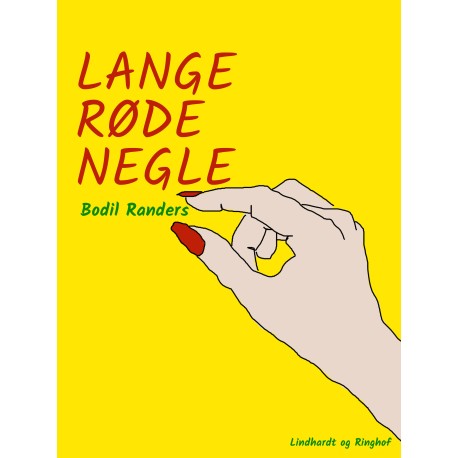 Lange røde negle