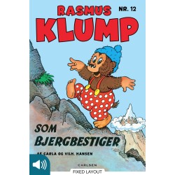 Rasmus Klump som bjergbestiger