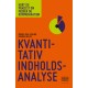 Kvantitativ indholdsanalyse