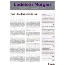 Ledelse i Morgen, nr. 4 - januar 2019 (e-tidsskrift pdf)