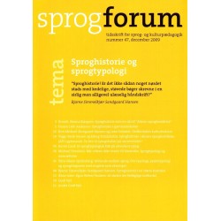 Sproghistorie og sprogtypologi