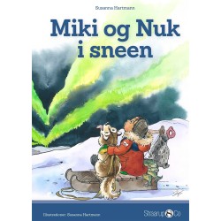 Miki og Nuk i sneen