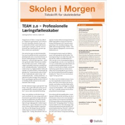 Skolen i Morgen. Nr. 1. September 2015. 19. årgang. Tema: Ledelse af professionelle læringsfællesskaber