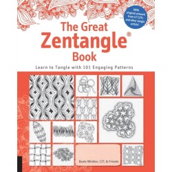 The Great Zentangle Book: Learn to Tangle with 101 Favorite Patterns