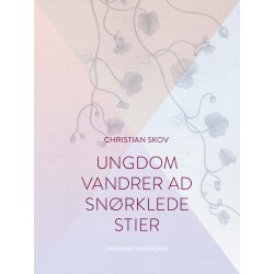 Ungdom vandrer ad snørklede stier