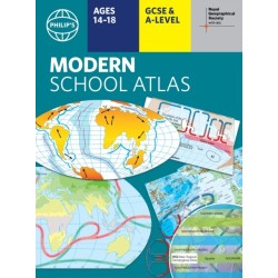 Philip's RGS Modern School Atlas: Paperback 101st Edition