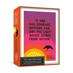 The Caged Bird Sings Note Cards: 12 Cards for Sharing the Wit and Wisdom of Maya Angelou