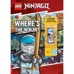 LEGO® NINJAGO®: Where’s the Ninja? A Search and Find Adventure (with Zane minifigure)
