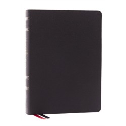 LSB MacArthur Study Bible 2nd Edition: Unleashing God's Truth One Verse at a Time (Black Genuine Leather, Comfort Print, Thumb Indexed)