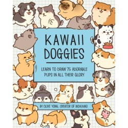 Kawaii Doggies: Learn to Draw Over 100 Adorable Pups in All Their Glory