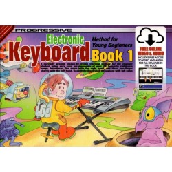 Progressive Keyboard Method for Young Beginners 1: With Poster & Keyboard Stickers