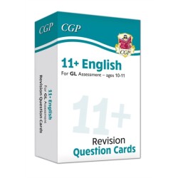 11+ GL English Revision Question Cards - Ages 10-11