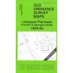 Liverpool Pierhead, Prince's and George's Docks 1850-64: Liverpool Sheets 23 and 28